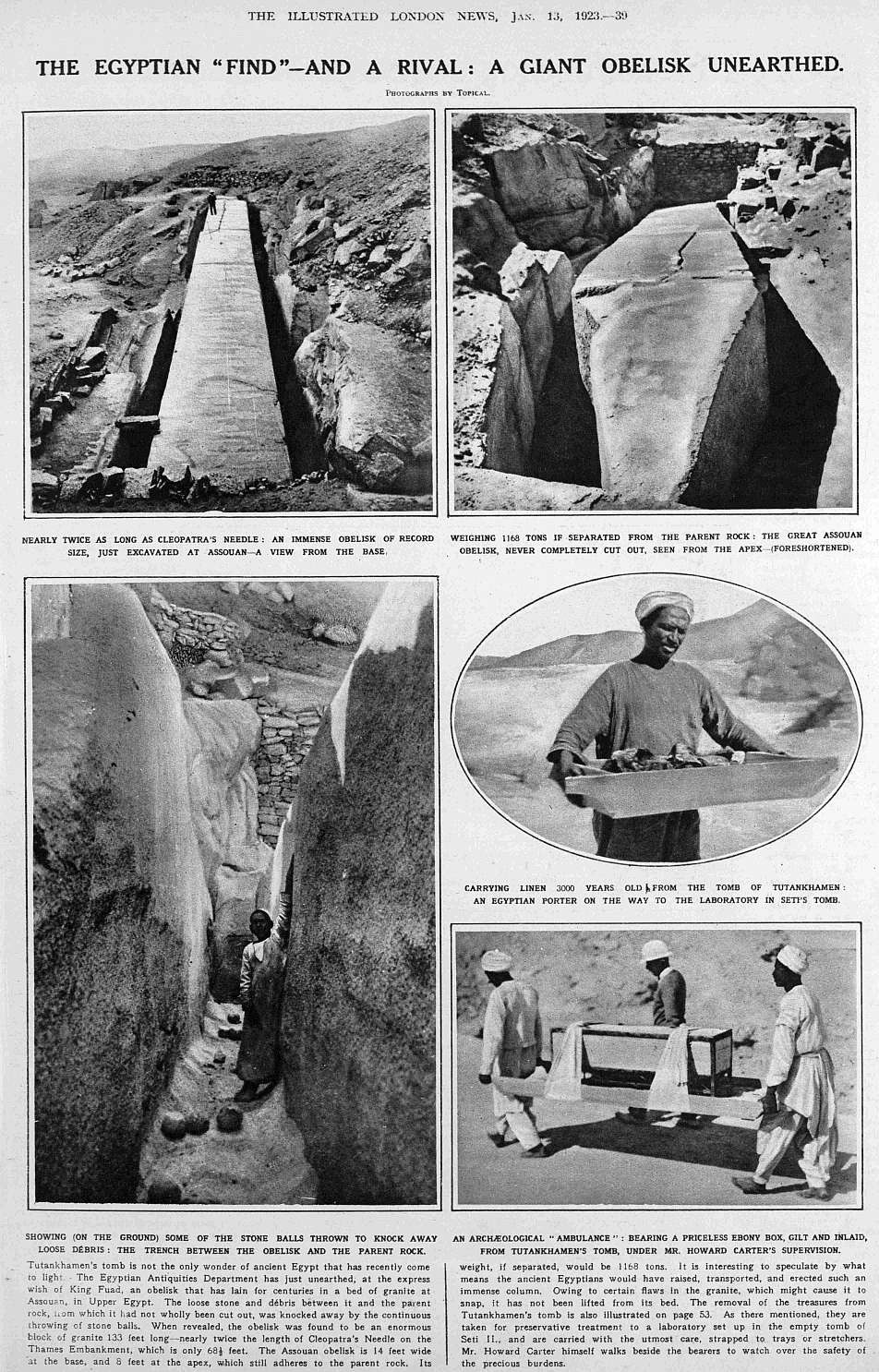 1923 tut obelisk